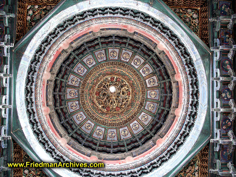 China,Beijing,tourist,attraction,ceiling,ornate,palace,emperor,castle,hand made,architecture,architectural detail,